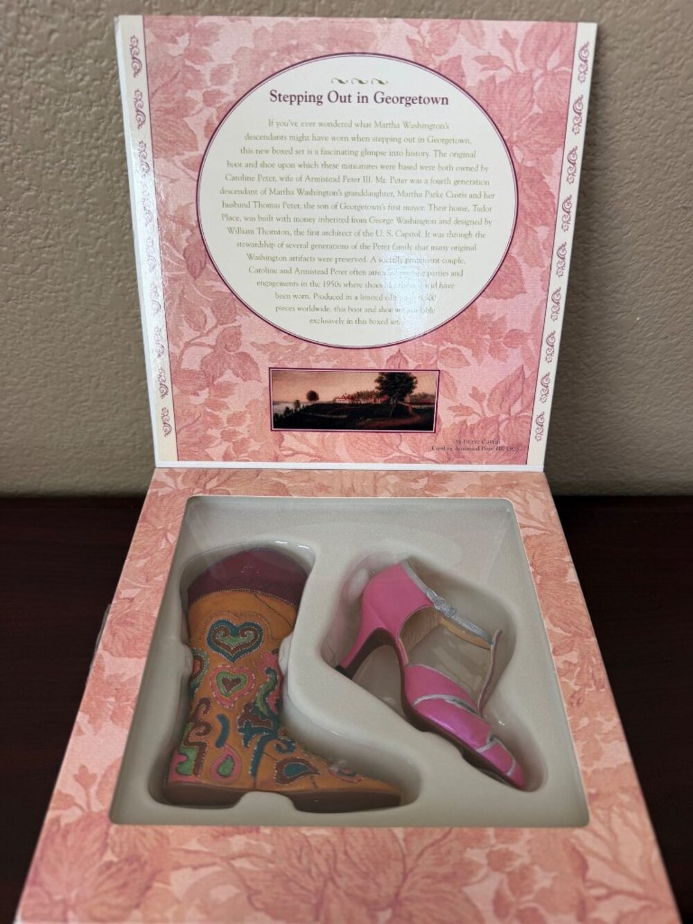 Raine Just the Right Shoe Stepping Out Georgetown #25782 Mount Vernon NEW